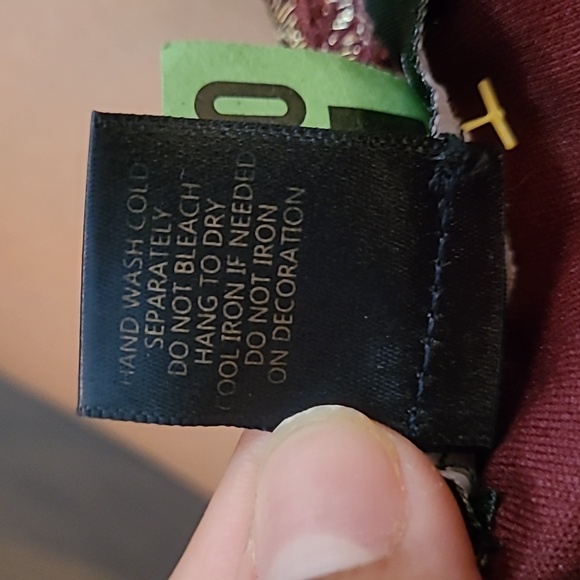 Cherry red dress ● size 6● Candalite - Picture 13 of 13